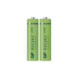 GP (3920) | ReCyko | Rechargable Battery | Serie 2700 AA | 2600mAh | Verde
