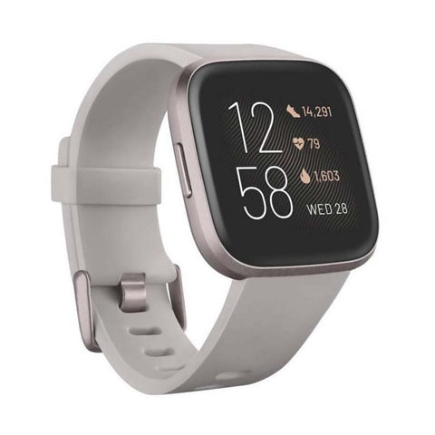 Marca: FITBIT, SMARTWATCHES, Smartwatch Fitbit Versa 2 Con Nfc - Stone/Mist Grey