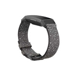 Pulsera de salud y actividad física avanzada Fitbit Charge 4 con GPS NFC Edición Especial - Granite Reflectante Negro