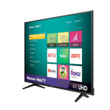 TV Hisense 50" Smart Ultra HD 4K Roku TV Built in HDR 10 Motion Rate 120Mhz 3 HDMI 1 Ethernet 1 USB 1 RCA 1 Optical Output Google Assitant Ready