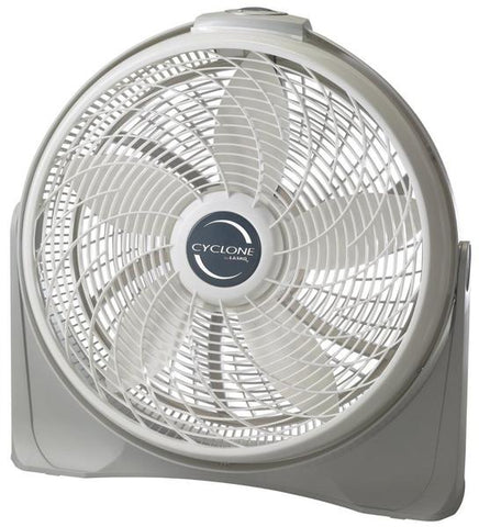 Abanico cyclone de piso 20" 3 velocidades (blanco), Lasko