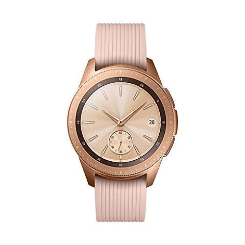 Samsung Galaxy Watch (42mm) Rose Gold (Bluetooth), SM-R810NZDAXAR US Version with Warranty (Renewed)