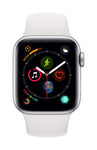 Apple Watch Series 4 (GPS + Cellular, 40mm) - Silver Aluminum Case with White Sport Band