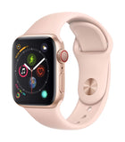 Apple Watch Series 4 (GPS + Cellular, 40mm) - Gold Alumimum Case with Pink Sand Sport Band