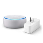 Echo Dot (3rd Gen) bundle with Amazon Smart Plug - Sandstone