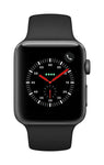 Apple Watch Series 3 (GPS + Cellular, 42mm) - Space Gray Aluminium Case with Black Sport Band