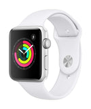 Apple Watch Series 3 (GPS, 42mm) - Silver Aluminium Case with White Sport Band