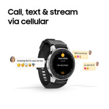 Samsung Galaxy Watch (46mm) Silver (Bluetooth), SM-R800NZSAXAR – US Version with Warranty