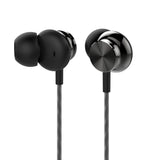 Betron BS10 Earphones Headphones, Powerful Bass Driven Sound, 12mm Large Drivers, Ergonomic Design with Remote Control and Microphone for iPhone, iPad, iPod, Samsung (Black)