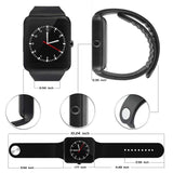 Bluetooth Smart Watch,Touch Screen Sport Wrist Watch Phone for Android Pedometer Smartwatch Compatible Samsung Men Women