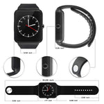 Smart Watch,Bluetooth Touch Screen Watch Phone for Android iPhone Pedometer Smartwatch Sport Wrist Watch Compatible Samsung iOS Men Women Kids