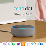 Echo Dot (3rd Gen) - Smart speaker with Alexa - Heather Gray