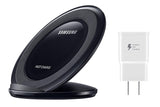 Samsung EP-NG930TBUGUS  Qi Certified Fast Charge Wireless Charging Stand W/ AFC Wall Charger - Black