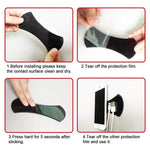 NOFDA 5pcs Magic Nano Rubber Pad Anti Slip Mat Sticker No Trace Car Mobile Phone Holder Lazy Bracket Pods Sticky Gel Pad Wholesale (5 Pack)