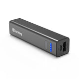 [The Smallest] Jackery Mini 3350mAh Portable Charger - External Battery Pack, Premium Aluminum Power Bank, Portable iPhone Charger for iPhone Xs max/Xs/XR/X/8/7/6/5, Samsung Galaxy S9/S8/S7/S6 (Black)