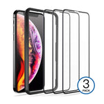 Screen Protector for iPhone Xs MAX, [3-Pack] 15H Hardness Premium Tempered Glass Screen Protector 4K HD Clarity, 3D Touch, Case Friendly, Anti-Fingerprint by UDISON(2019)