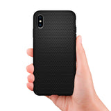 Spigen Liquid Air Armor Designed for Apple iPhone Xs Case (2018) / Designed for Apple iPhone X Case (2017) - Matte Black