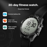 Smart Watch TicWatch Pro Bluetooth, Layered Display, NFC Payment, Google Assistant, Wear OS by Google (Formerly Android Wear),Compatible with iPhone and Android (Black)