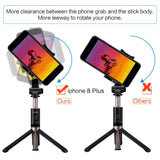 YOKKAO Upgraded Waterproof Selfie Stick Bluetooth Tripod Selfie Stick Extendable for iPhone Xs MAX iPhone 8 iPhone 8 Plus iPhone 7 Plus Galaxy Note S9 Plus S8 S7 S6 Huawei