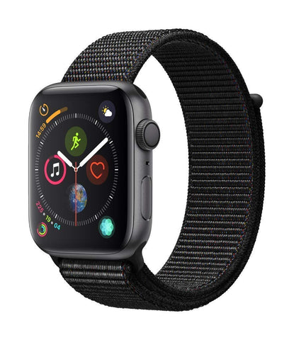 Apple Watch Series 4 (GPS, 44mm) - Space Gray Aluminium Case with Black Sport Loop