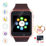 Smartwatch, Bluetooth Smart Watch and Cell Phone Watch with Card SIot Bluetooth Call\Camera\Music Player Watch Compatible for Android and iOS Phones Women and Men