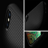 Spigen Liquid Air Armor Designed for Apple iPhone Xs Case (2018) / Designed for Apple iPhone X Case (2017) - Matte Black