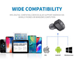 Bluetooth Earphones, STOGA S2 Wireless Earbuds IPX7 Waterproof Sports in-Ear Earbuds Noise Cancelling Headsets