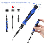 Rarlight Screwdriver Set with Magnetic Driver Kit, Professional Electronics Repair Tool Kit with Portable Oxford Bag for Laptop, iPhone, iPad, Cellphone, Watch, PC, Computer, Camera