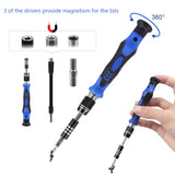 Rarlight Screwdriver Set with Magnetic Driver Kit, Professional Electronics Repair Tool Kit with Portable Oxford Bag for Laptop, iPhone, iPad, Cellphone, Watch, PC, Computer, Camera