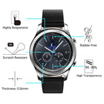 OMOTON Tempered Glass Screen Protector Compatible Samsung Gear S3 / Galaxy Watch 46mm [3 Pack]