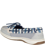 Sperry Top-Sider Angelfish Stripe Boat Shoe Women 6.5 Grey/Blue