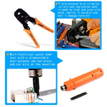 Professional Network Tool Kits - Net Computer Maintenance,Cable Tester 17 in 1 Repair Tools - RJ45 Connectors,Cable Tester,Crimp Pliers tool,Wire Punch Down,stripping pliers Tool Set