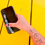 Phone Grip Finger Strap Accessory for Mobile Cell Phone, by Phone Loops (Bloom)