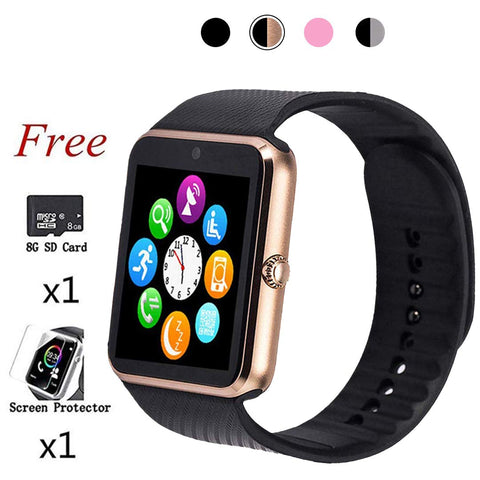 Smart Watch,Bluetooth Touch Screen Watch Phone for Android iPhone Pedometer Smartwatch Sport Wrist Watch Compatible Samsung iOS Men Women Kids