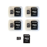 Patriot LX Series 32GB Micro SDHC - Class 10 UHS-I - 5 Pack (PSF32GMCSDHC5PK)