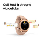 Samsung Galaxy Watch (42mm) Rose Gold (Bluetooth), SM-R810NZDAXAR  – US Version with Warranty