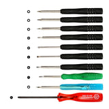 27 in 1 Cell Phone iPhone Repair Screwdriver Kit Tool with Screen Removal Adhesive Sticker for Phones,iPad and More Electronic Devices DIY Fix Tool Kits