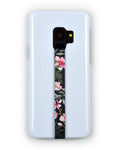 Phone Grip Finger Strap Accessory for Mobile Cell Phone, by Phone Loops (Bloom)