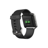 Fitbit Blaze Smart Fitness Watch, Black, Silver, Large (6.7 - 8.1 inch)