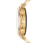 Michael Kors Access Womens Runway Touchscreen Smartwatch Stainless Steel Bracelet watch, Two tone Gold tone and white, MKT5057