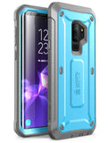 Samsung Galaxy S9+ Plus Case, SUPCASE Full-Body Rugged Holster Case with Built-in Screen Protector for Galaxy S9+ Plus (2018 Release), Unicorn Beetle PRO Series - Retail Package (Blue)