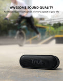 Tribit XSound Go Bluetooth Speakers - 12W Portable Speaker Loud Stereo Sound, Rich Bass, IPX7 Waterproof, 24 Hour Playtime, 66 ft Bluetooth Range & Built-in Mic Outdoor Party Wireless Speaker