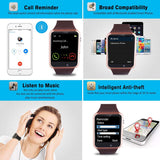 Smartwatch, Bluetooth Smart Watch and Cell Phone Watch with Card SIot Bluetooth Call\Camera\Music Player Watch Compatible for Android and iOS Phones Women and Men