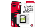 Kingston Canvas Select 32GB SDHC Class 10 SD Memory Card UHS-I 80MB/s R Flash Memory Card (SDS/32GB)