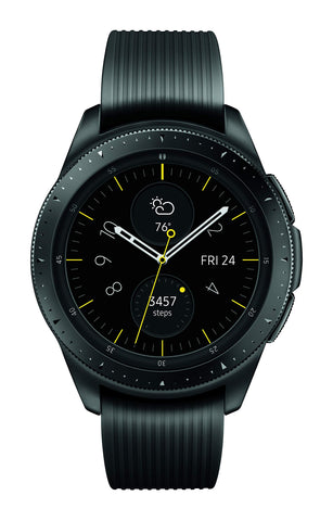 Samsung Galaxy Watch (42mm) Midnight Black (Bluetooth) SM-R810NZKAXAR – US Version with Warranty