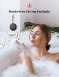 Vtin Q1 Shower Bluetooth Speaker, Waterproof Speaker with 8W Louder HD Sound,10H Playtime Portable Bluetooth Speaker with Suction Cup, Built in Mic, Support SD Card, for Shower, Pool, Beach, Outdoor