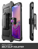 SUPCASE Unicorn Beetle Pro Series Designed for Samsung Galaxy S10 Case (2019 Release) Full-Body Dual Layer Rugged with Holster & Kickstand Without Built-in Screen Protector (Black)