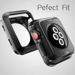 V85 Compatible Apple Watch Case 42mm, Shock-proof and Shatter-resistant Protector Bumper iwatch Case Compatible Apple Watch Series 3, Series 2, Series 1, Nike+,Sport, Edition Black