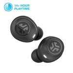 JLab Audio JBuds Air True Wireless Signature Bluetooth Earbuds + Charging Case - Black - IP55 Sweat Resistance - Bluetooth 5.0 Connection - 3 EQ Sound Settings: JLab Signature, Balanced, Bass Boost