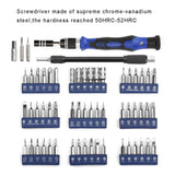 80 in 1 Precision Screwdriver Set,Magnetic Screwdriver Bit Kit,Professional Electronics Repair Tool Kit with Flexible Shaft,Portable Bag for PS4/Laptop/iPhone8/Computer/Phone/Xbox/Tablets/Camera/Watch